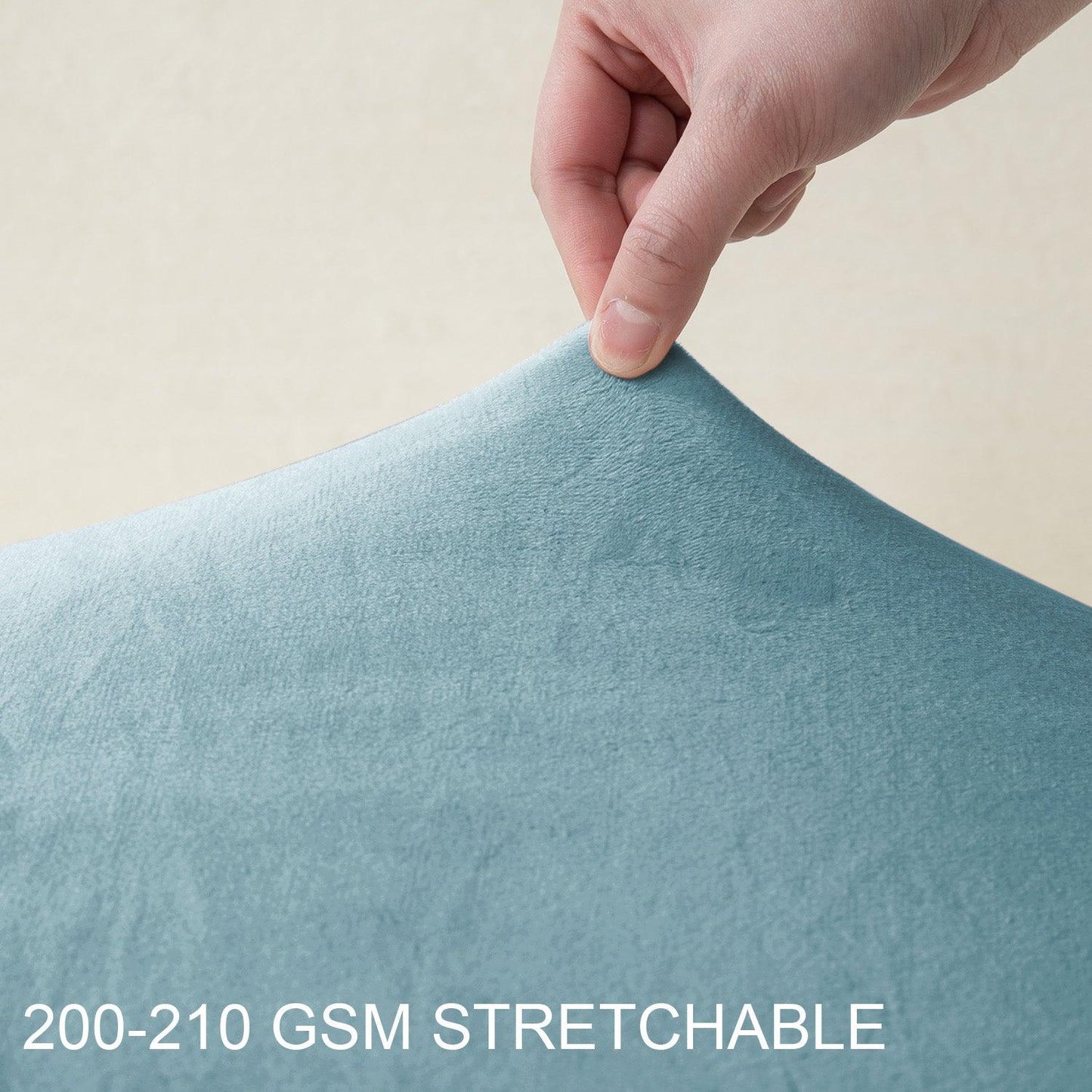 Premium Sky Blue Colour stretchable recliner covers for 1, 2, 3 seater recliner sofas