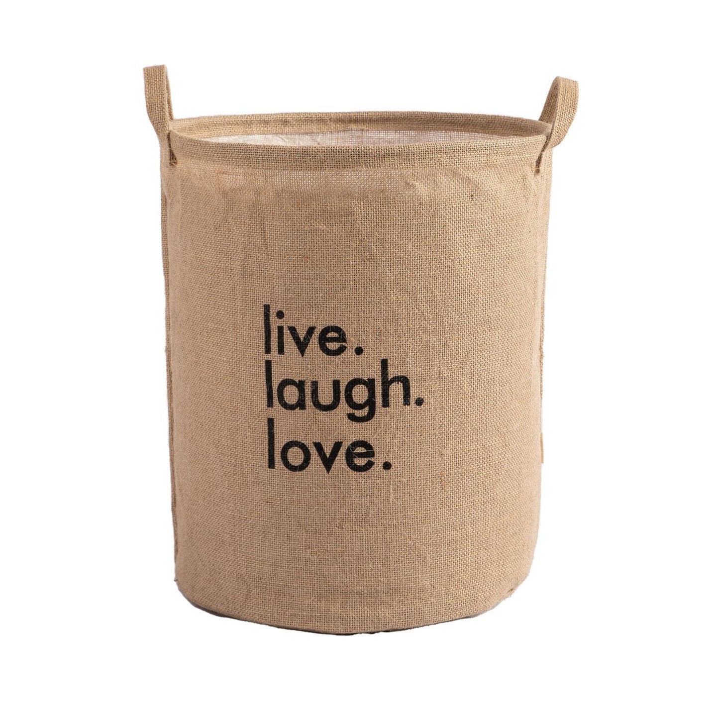 HOKIPO Folding Laundry Storage Basket - Large 51 Ltr, Beige - HOKIPO | Har Ghar ka Humsafar