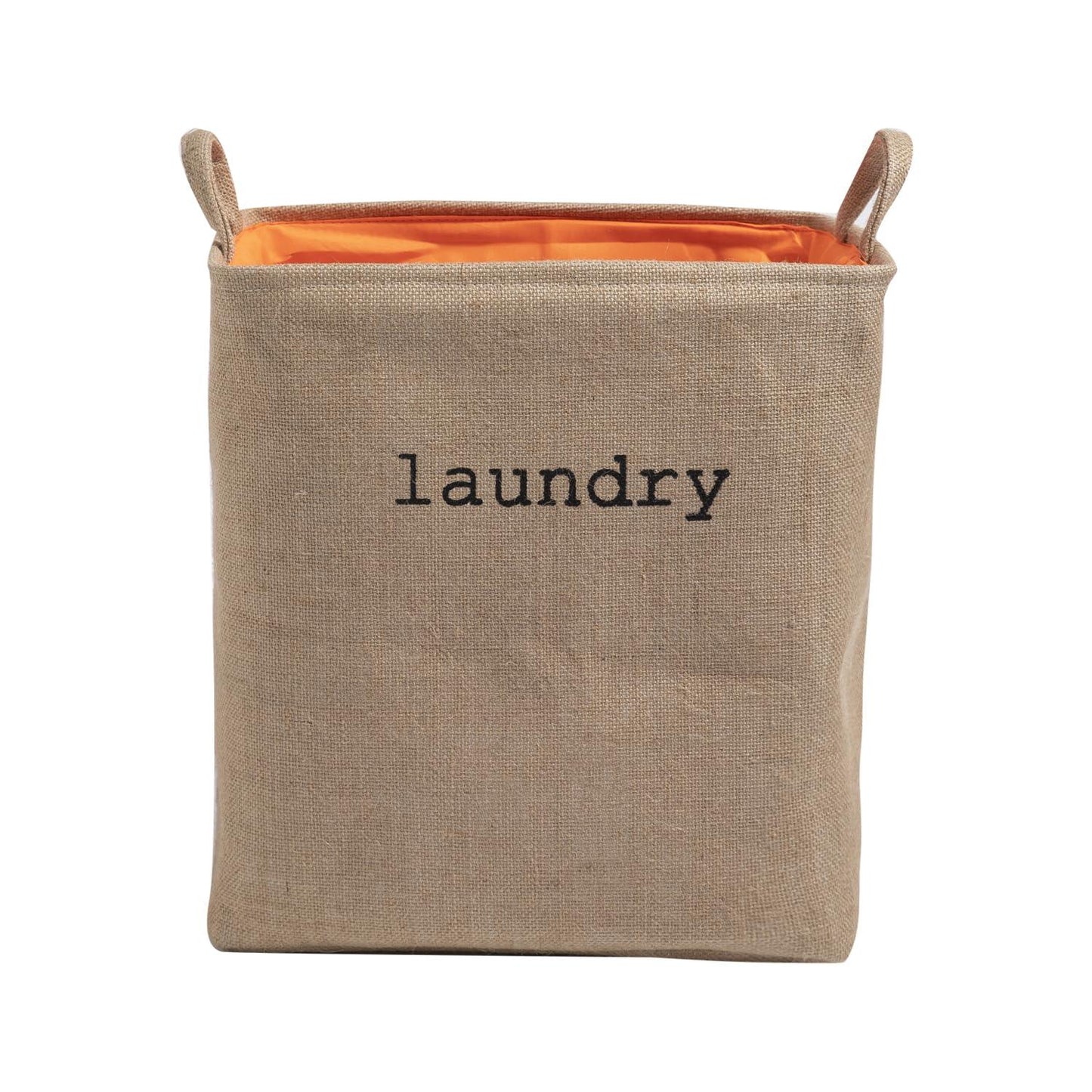 HOKIPO Laundry Basket Clothes Hamper, Denim Basket With Handles,Small / Large - Beige - HOKIPO | Har Ghar ka Humsafar