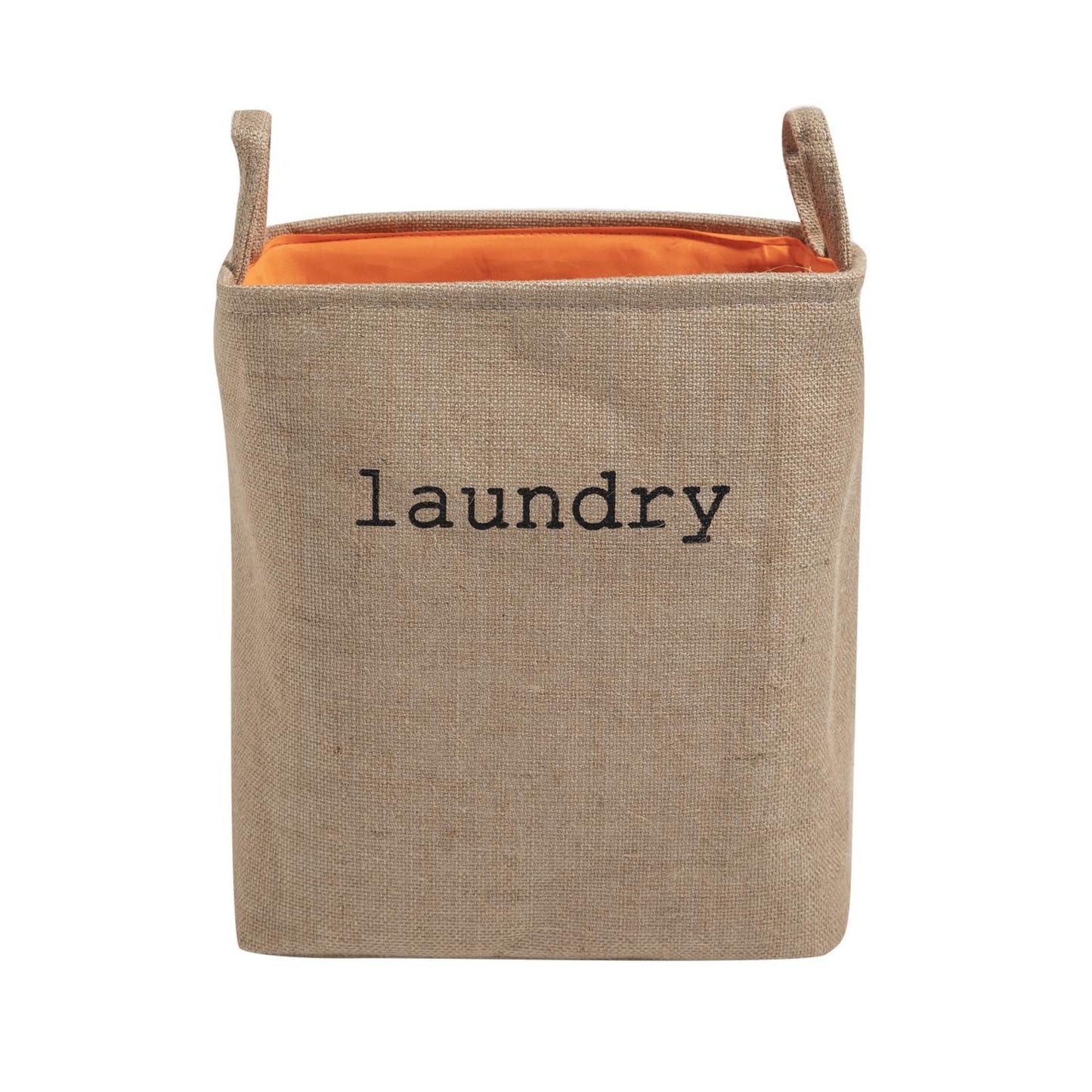 HOKIPO Laundry Basket Clothes Hamper, Denim Basket With Handles,Small / Large - Beige - HOKIPO | Har Ghar ka Humsafar