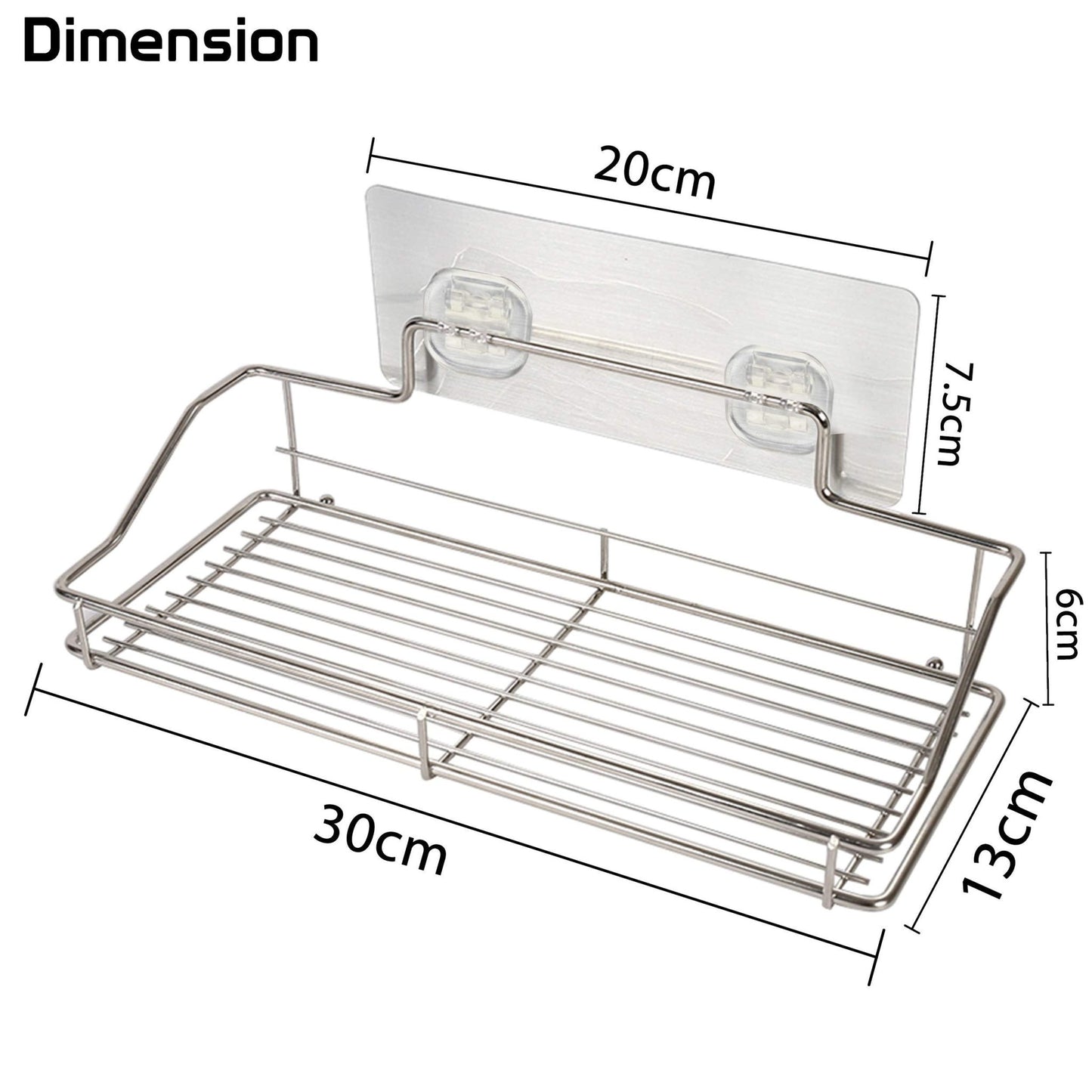 Best Stainless Steel Bathroom Shelves | HOKIPO