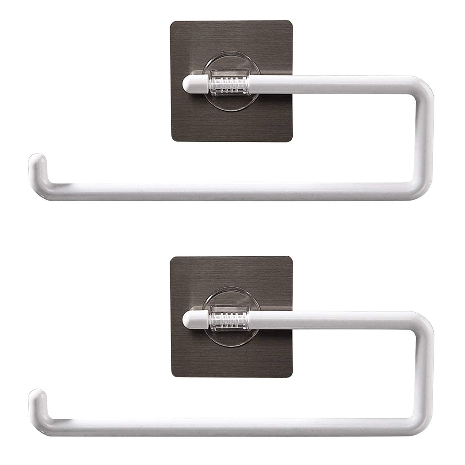 Wall mounted bathroom & kitchen hanger for towel & tissue roll | HOKIPO