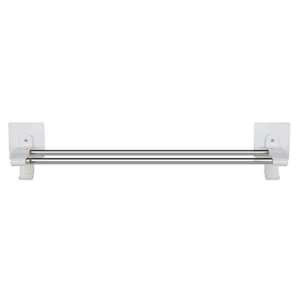 2 Layer Durable Towel Stand For bathroom, No drilling required | HOKIPO