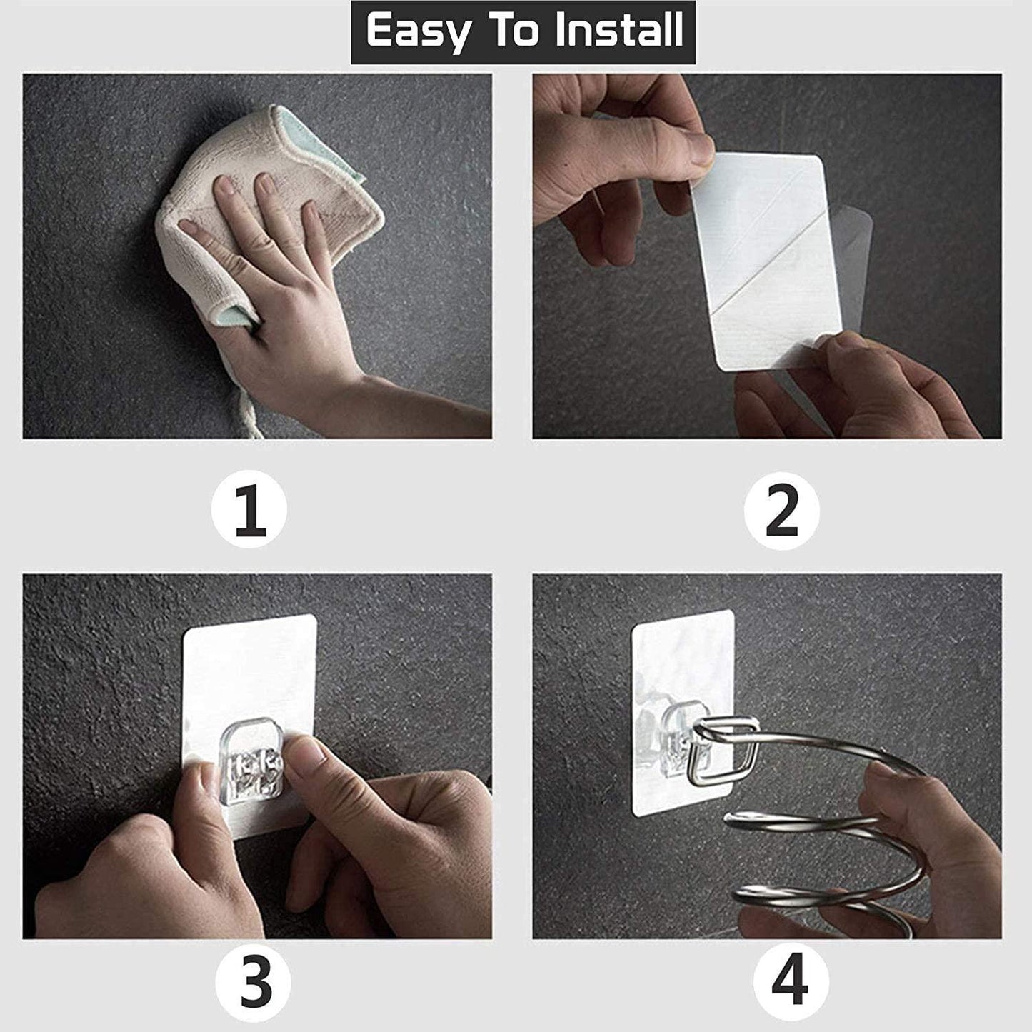 Guide to Install HOKIPO's Wall Mounted Stainless Steel Hair Dryer Stand | HOKIPO