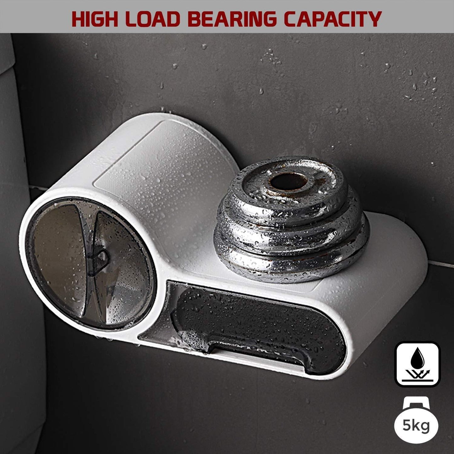 Buy high load capacity Hokipo toilet roll holder
