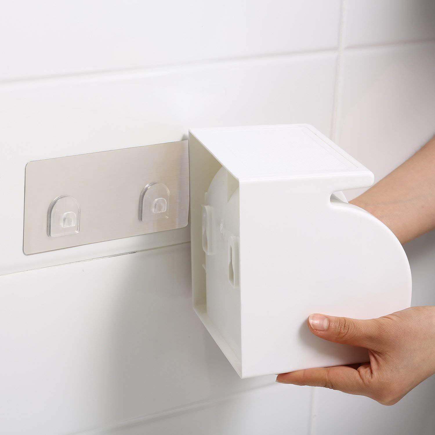 wall mounted toilet roll holder