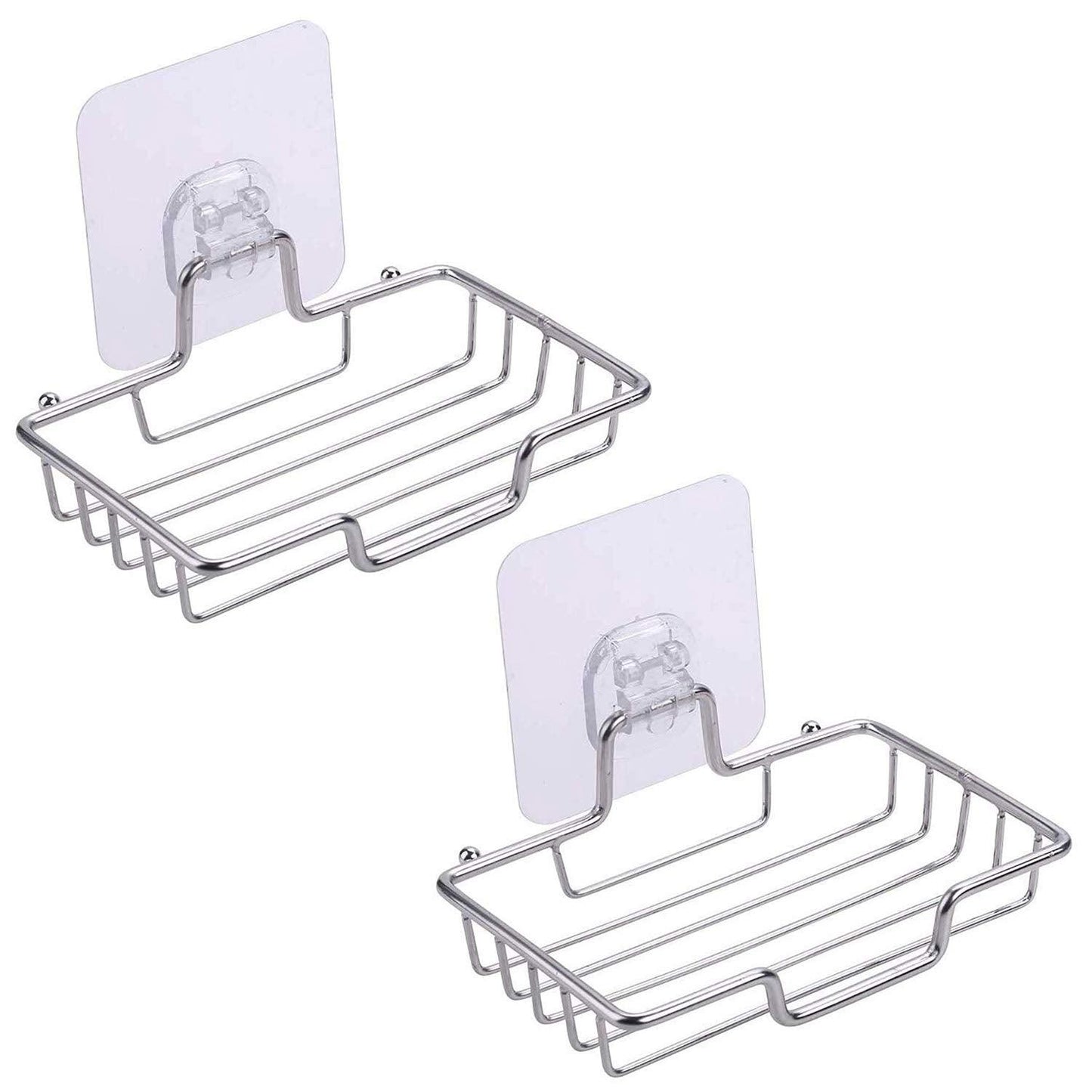Wall mounted stainless steel hanging kitchen and bathroom soap stand | HOKIPO