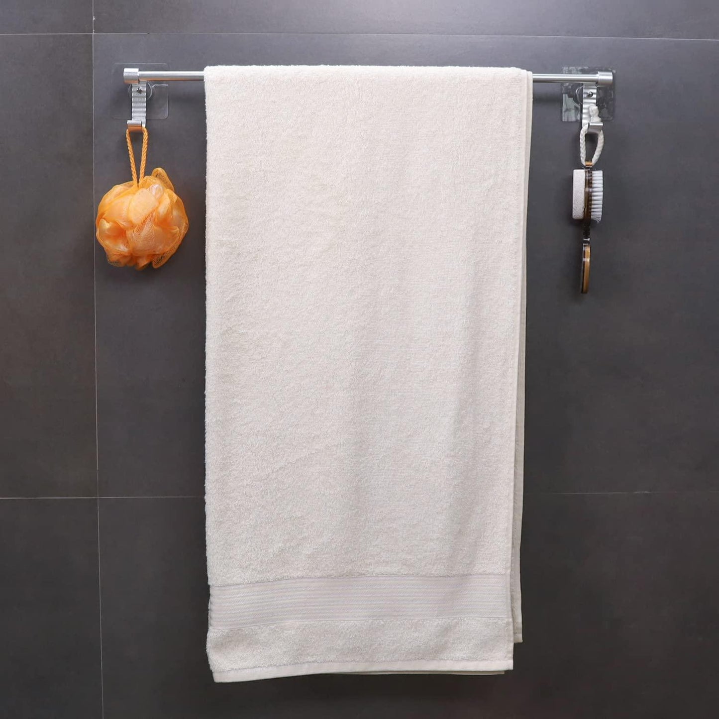 Buy Stainless Steel Wall Mounted Bathroom Towel Rod | HOKIPO
