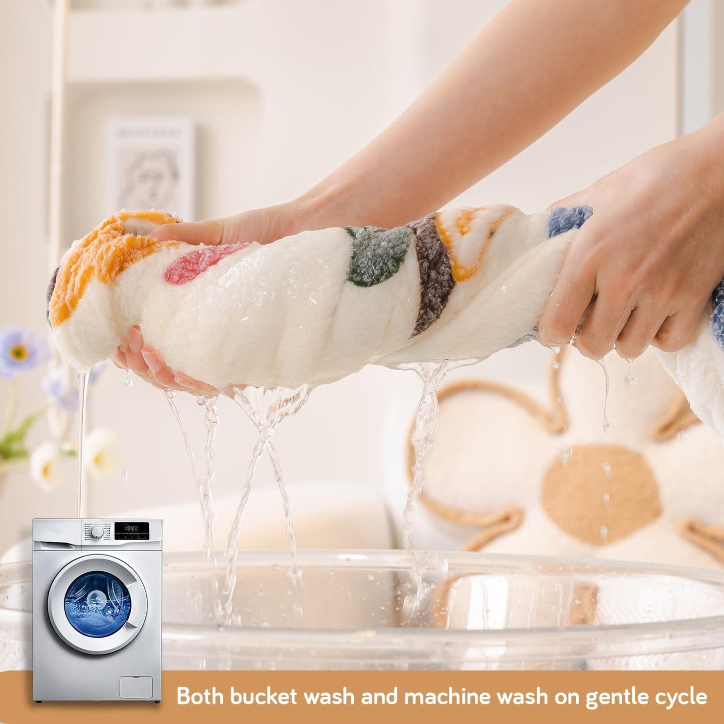 Machine-washable Luxury Velvet Plush Sofa Throws | HOKIPO