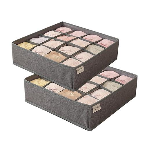 Grey Cloth Organizer - HOKIPO | Har Ghar ka Humsafar