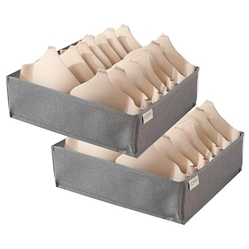 Undergarment Organizer for Wardrobe and Drawers, Grey - HOKIPO | Har Ghar ka Humsafar