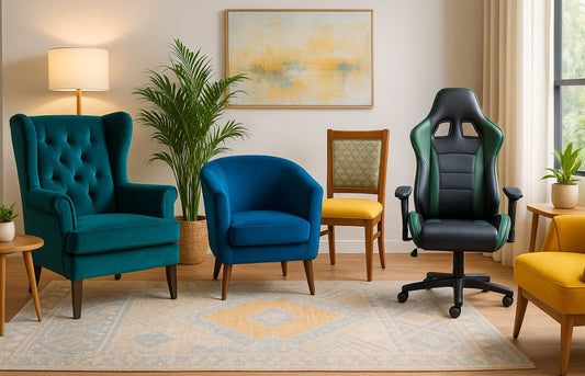 Best Chair Types for Indian Living Rooms