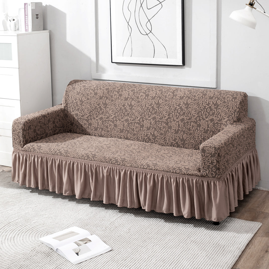 Designer Woven Jacquard Sofa Cover