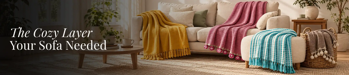 The Cozy Layer Your Sofa Needed - Sofa Throw Blanketsslider_item_nrmgbr