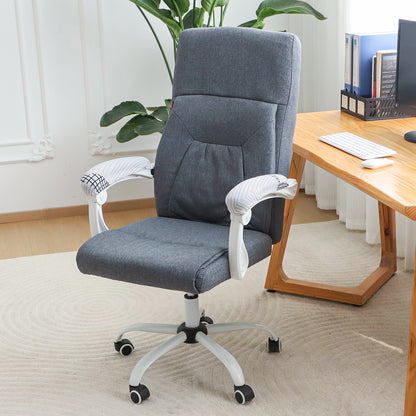 140gsm Printed Armrest Covers for Office Chair (Elastic Style), 1 Pair, Snow White Black Geometry