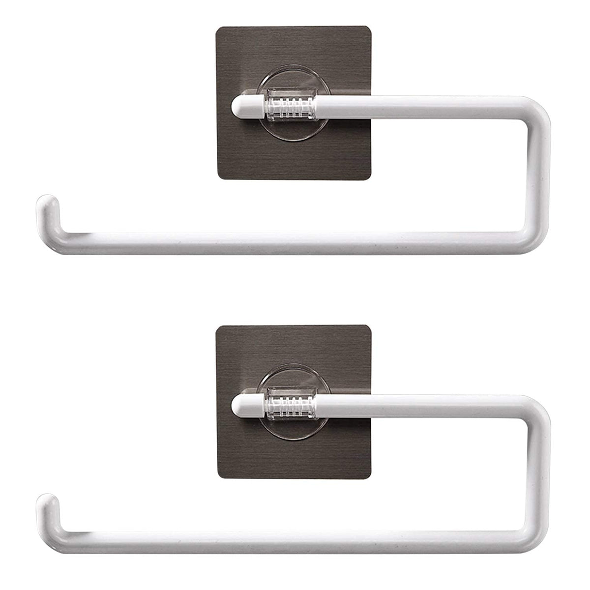 NO Drill Wall Mounted bathroom towel and tissue roll holder​ | HOKIPO