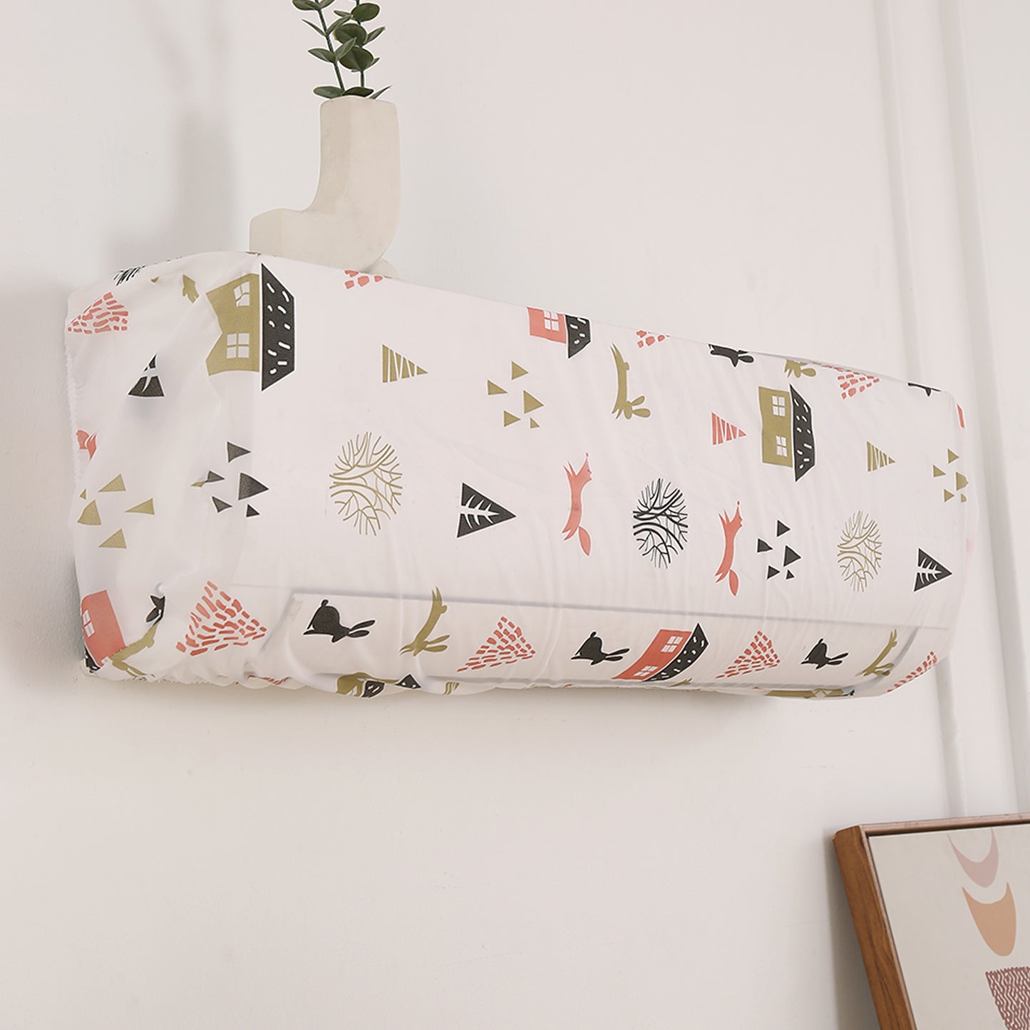 Dustproof, Waterproof & Washable Indoor AC Cover - Woodland Village