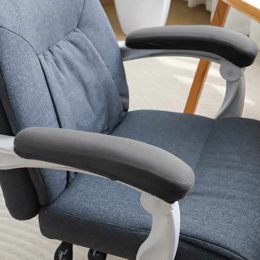 140gsm Armrest Covers for Office Chair (Elastic Style), 1 Pair, Grey