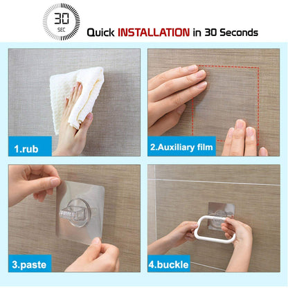 Magic Sticker Series Wall Mounted Toilet Paper Holder