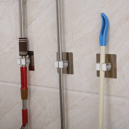 Magic Sticker Series Wall Mounted Broom & Mop Holder