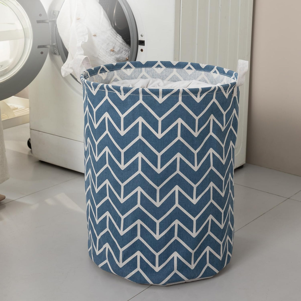 Foldable Laundry Bag with Handles, Large 43 LTR