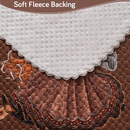 HeavenHue Fleece Soft Touch Quilted Sofa Cover Set Washable Sofa Panel for Seat & Back - Nritya Echo