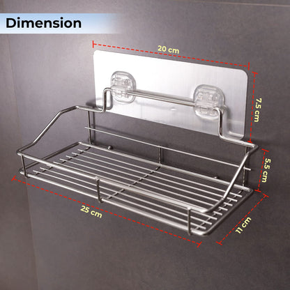 Wall Mounted Shampoo Bottle Holder | HOKIPO