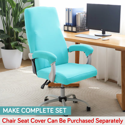 140gsm Armrest Covers for Office Chair (Zipper Style), 1 Pair, Sky Blue