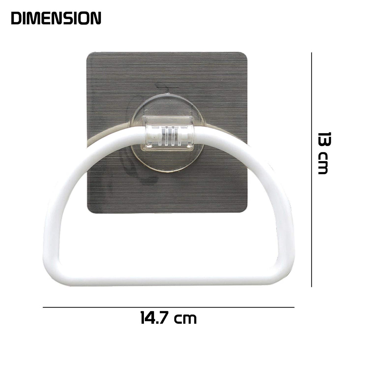 Magic Sticker Series Wall Mounted Towel Ring