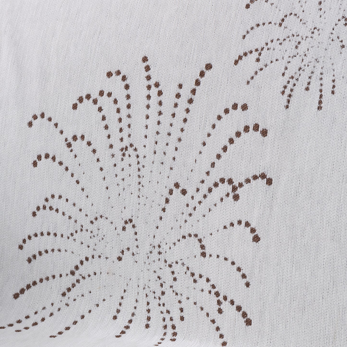 Premium 320 GSM Chenille Sofa Cover Throw All Season 'Serene Abode Series', Brown Dot Burst