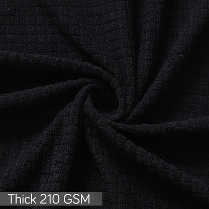 Gaming Chair Cover Stretchable Elastic Jacquard Computer Rotating Chair Seat Covers Slipcover, Black