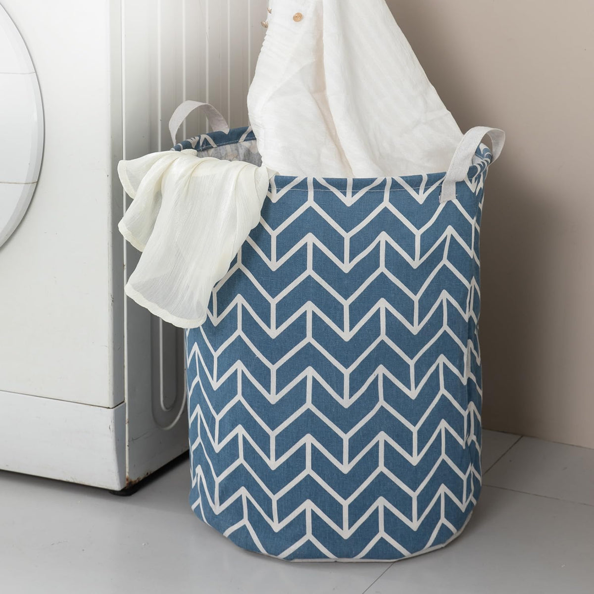 Foldable Laundry Bag with Handles, Large 43 LTR