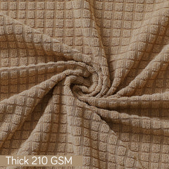 Stretchable Jacquard Elastic Gaming Chair Cover, Light Brown