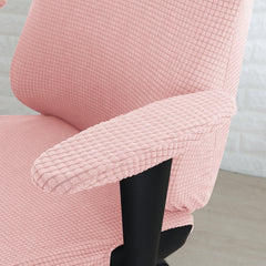 Stretchable Jacquard Elastic Gaming Chair Cover, Pink