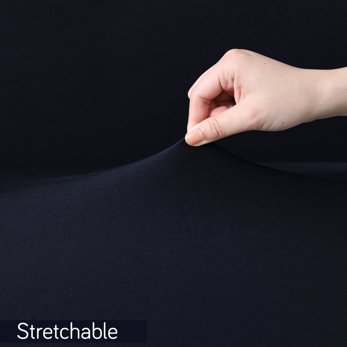 Gaming Chair Cover Stretchable Computer Rotating Chair Seat Covers Slipcover, Navy Blue