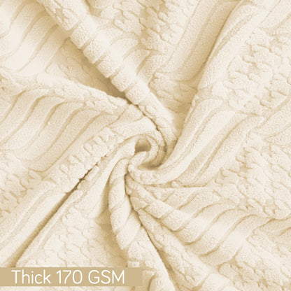 Gaming Chair Cover Elastic Jacquard Computer Rotating Chair Seat Covers Slipcover, Beige