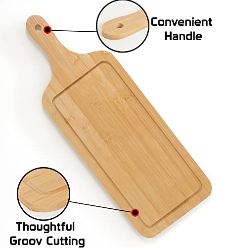 Washable & Durable Rectangular Wooden Serving Tray
