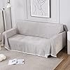 Chenille Sofa Couch Slipcover , Grey for 1/2/3 Seater