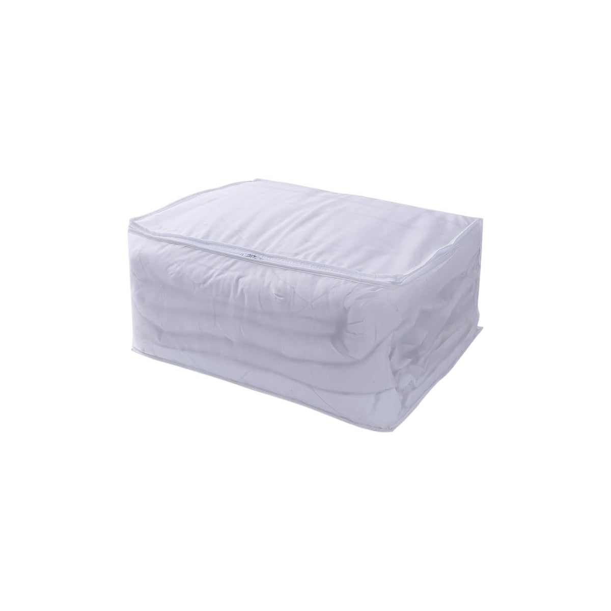 Foldable Clothes Organiser for Wardrobe and Closet Storage Bag - White