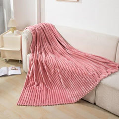 Fleece AC Blanket Queen, Pink