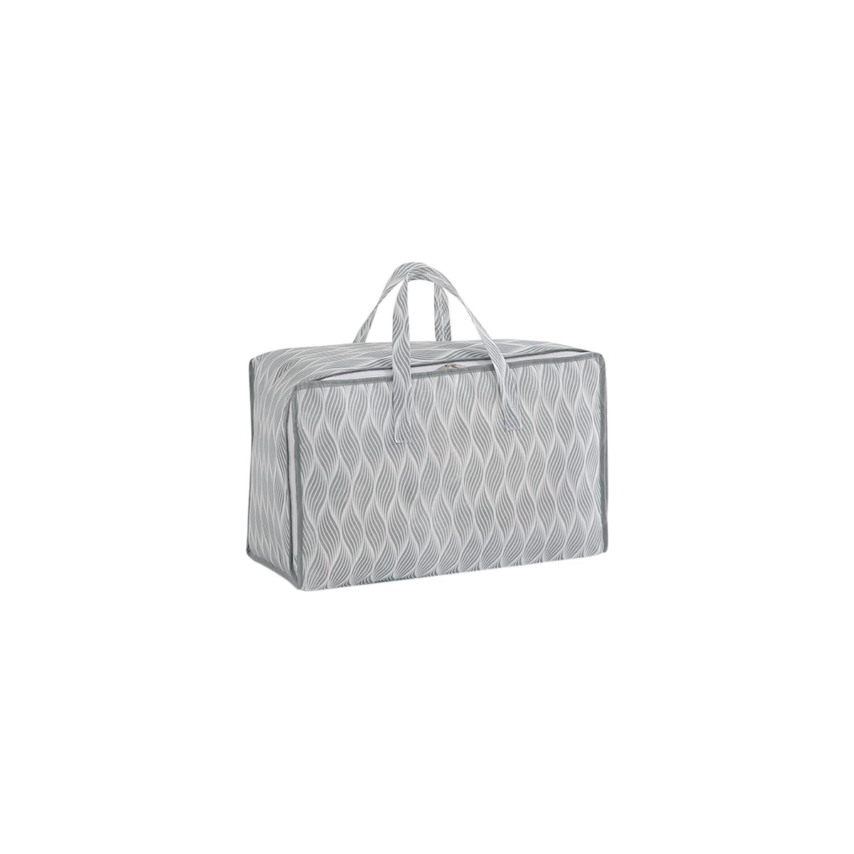 Foldable Clothes & Blanket Storage Bag – Moisture-Resistant, Zippered with Handles
