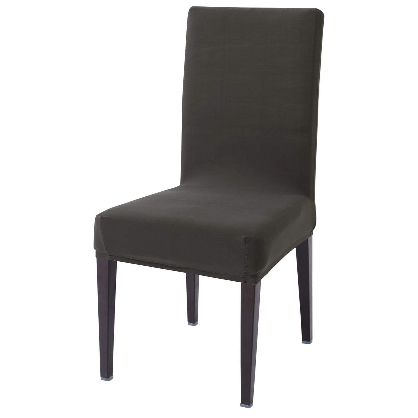 Dining Chair Cover Seater Stretchable Elastic Slipcovers, Dark Grey