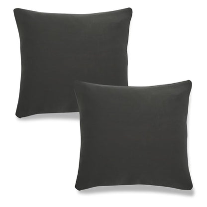 Elastic Stretchable Sofa Cover and Cushion Cover, Dark grey
