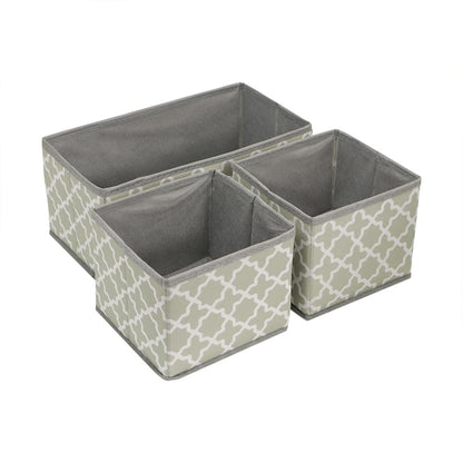 Foldable Storage Basket Bins Closet Wardrobe Organizer