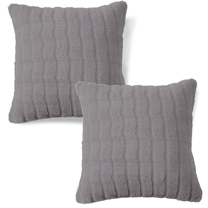 Premium Plush Anti Slip Sofa Cover Mat with 2 Armrest Cover and Cushion Cover, Light Grey
