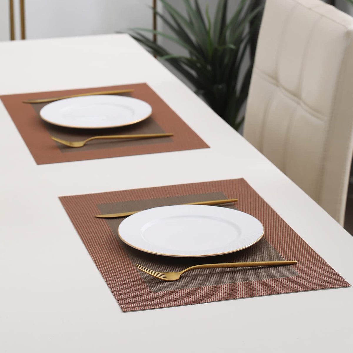 PVC Dining Table Mats, Metallic
