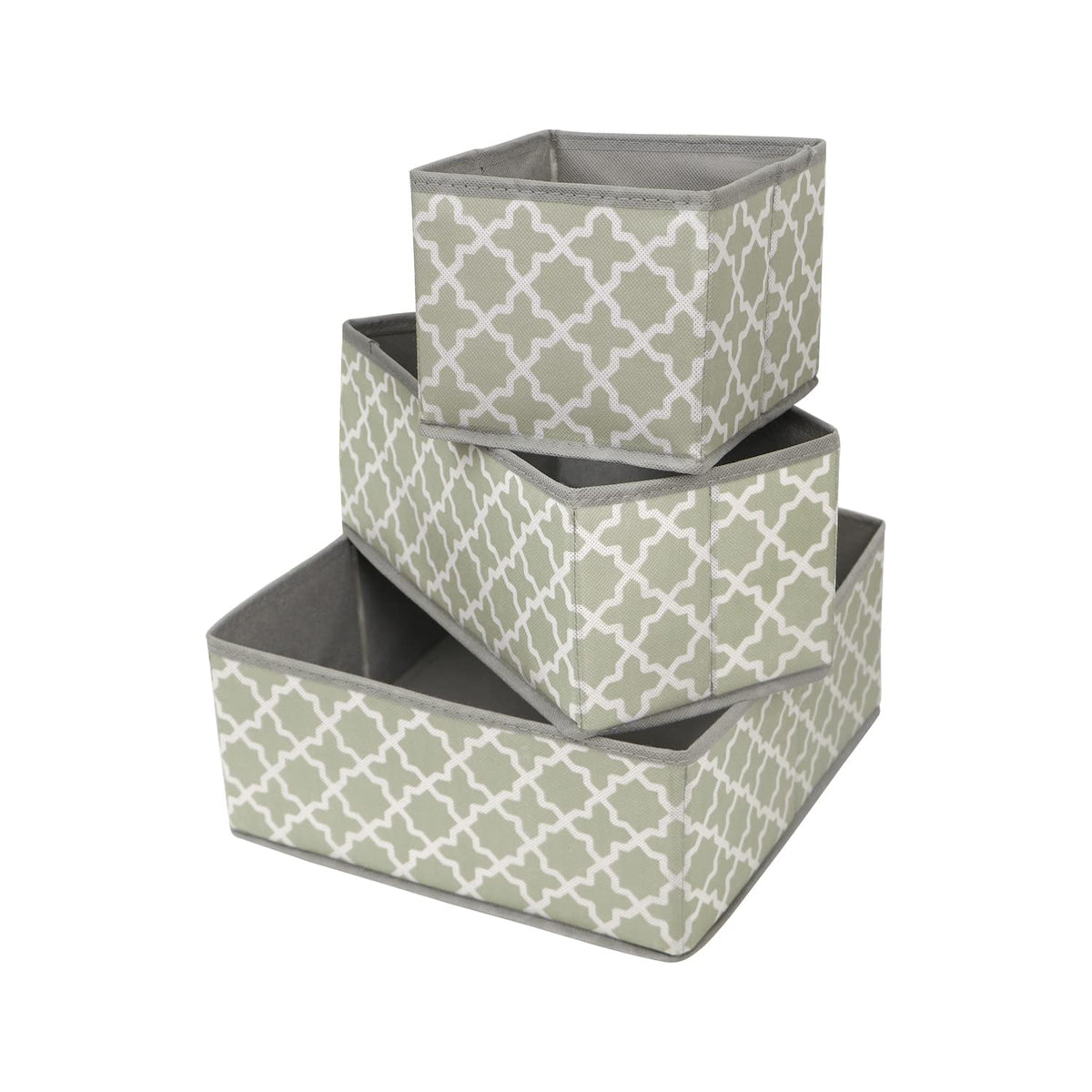 Foldable Storage Basket Bins Closet Wardrobe Organizer