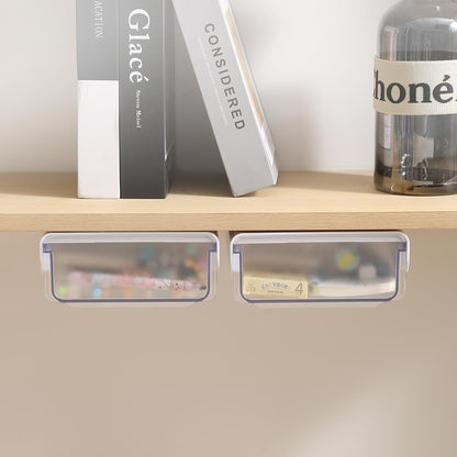 Drawers for Under Table/Wardrobe. Self Adhesive, Easy Installation. Innovative Desk Organizer