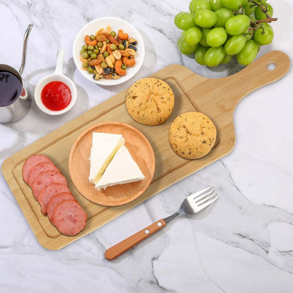 Buy Best Rectangular Wooden Serving Tray for Snacks