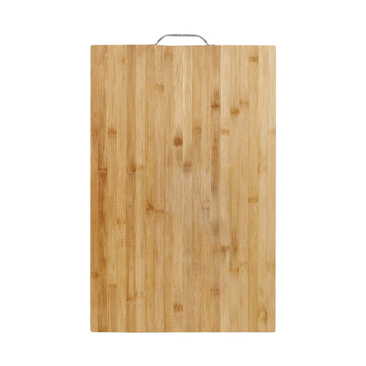 Natural Bamboo Wood Jumbo Cutting Board for Kitchen, 57x37 cm, Brown, Rectangle